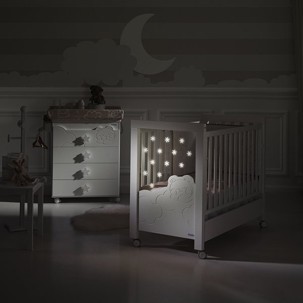 Детская кроватка Micuna Dolce Luce Relax Plus 120 х 60 см — как выглядит в жизни