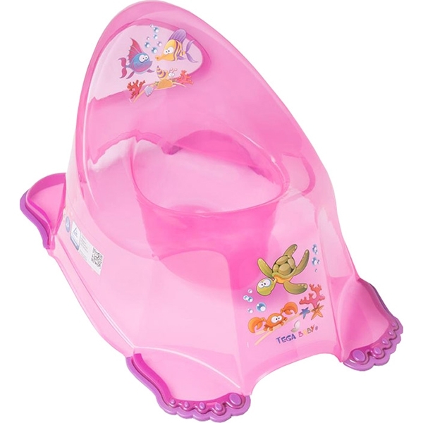 Нескользящий детский горшок Tega Baby Aqua - Фото