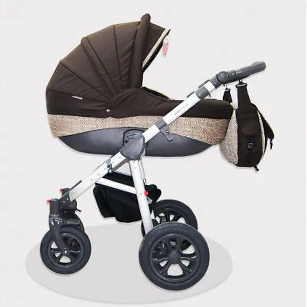 Детская коляска Adamex Pajero Alu Len Eco 2 в 1 фото 9