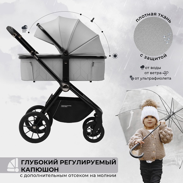 Детская коляска Sweet Baby Verde 3 в 1 фото 6