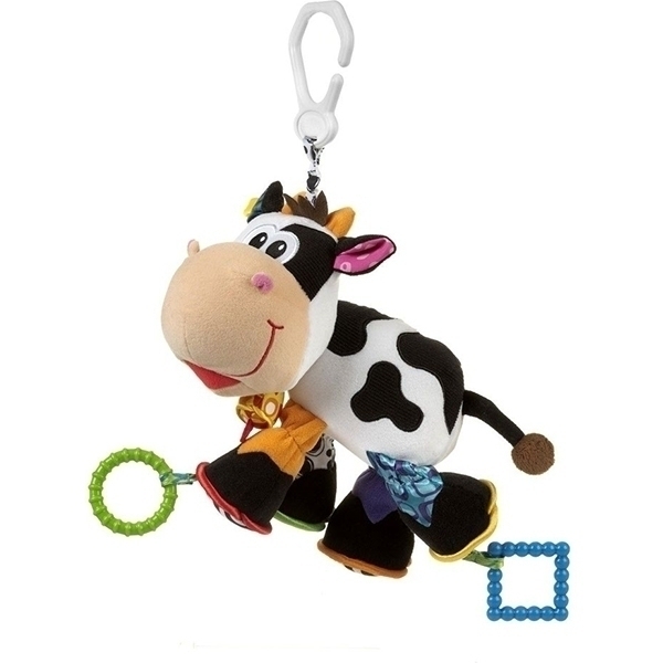 Игрушка-подвеска Playgro Корова 0182953 — как выглядит в жизни