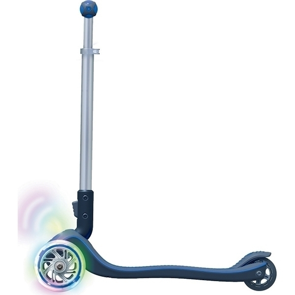 Трехколесный самокат Globber Elite FL My Free Fold Up 449 со светящимися колесами и платформой фото 8