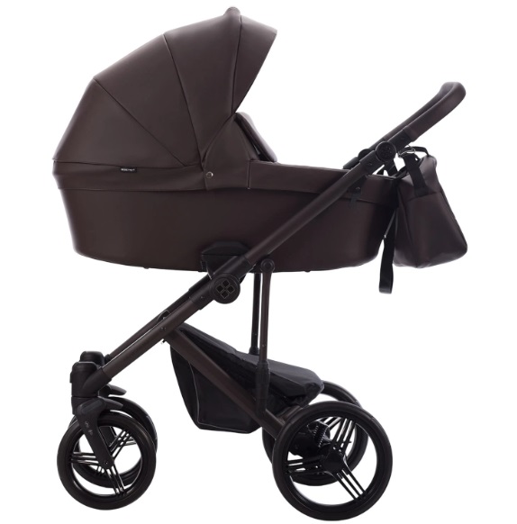 Детская коляска Bebetto Magnum Light Pro 2 в 1 на коричневой раме фото 1