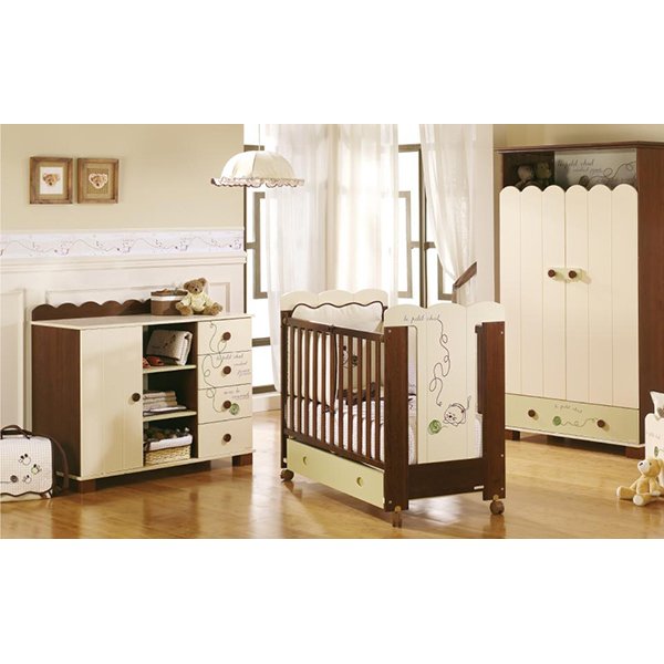 Детская кроватка Micuna Cats 120 х 60 см — как выглядит в жизни