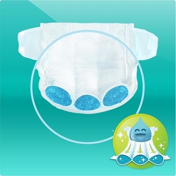 Детские подгузники Pampers Active Baby Dry 3 Midi, 5-9 кг, 152 штуки фото 6