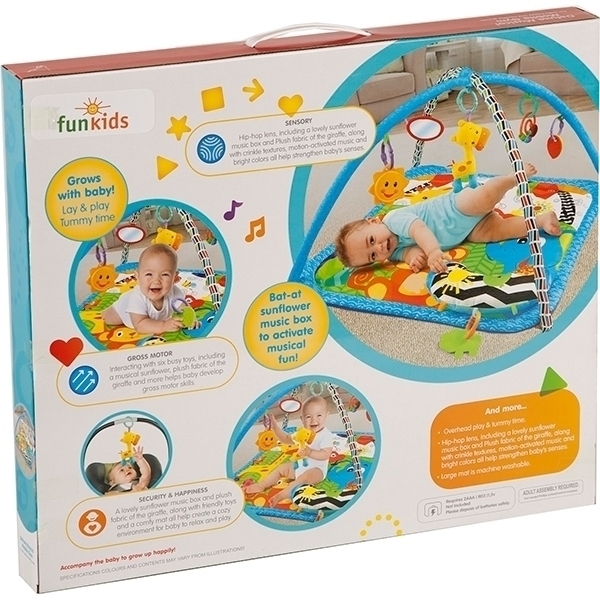 Развивающий коврик для новорожденного Funkids Happy Time Gym 27286 фото 3