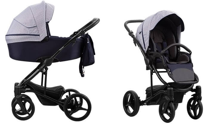 Детская коляска Bebetto Torino TEX 3 в 1 - Фото