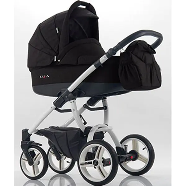 Детская коляска Bebetto Luca 2 в 1 цвет рамы White фото 7