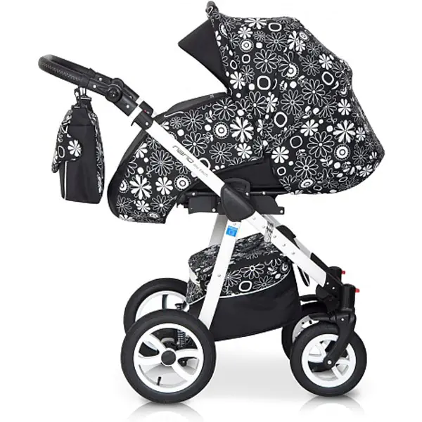 Детская коляска Riko Nano Flower Collection 2 в 1 фото 6