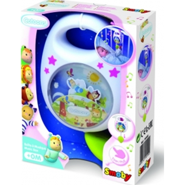 Музыкальная подвеска на кроватку Smoby Cotoons 110100 фото 3