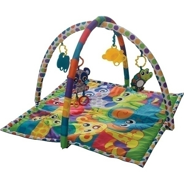 Развивающий коврик Playgro активный центр В Мире Животных 0185477 — как выглядит в жизни