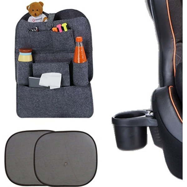 Детское автокресло Lionelo Jasper Isofix + подарок: шторки и органайзер фото 8