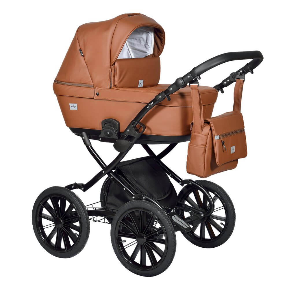 Детская коляска Indigo Broco Eco Plus 14 2 в 1 - Фото