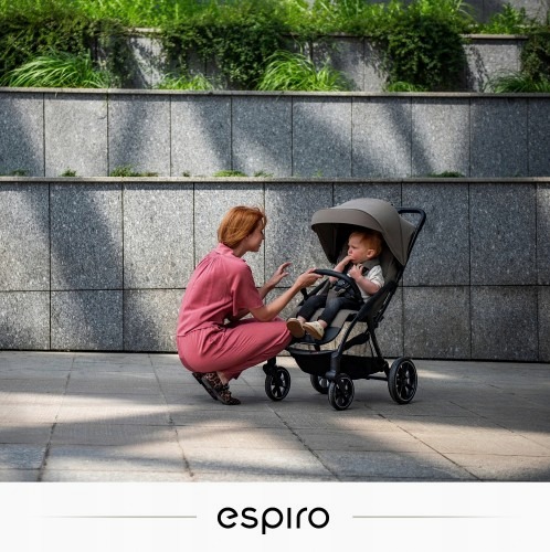 Детская прогулочная коляска Espiro FUEL PRO — как выглядит в жизни