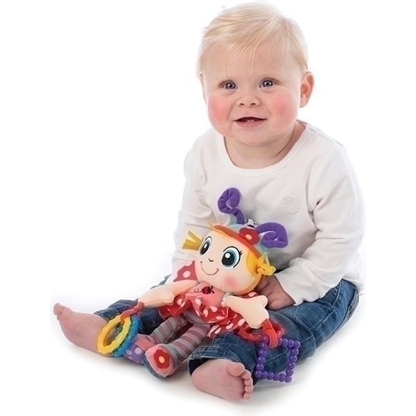 Игрушка-подвеска Playgro Девочка-Божья Коровка 0183685 — как выглядит в жизни