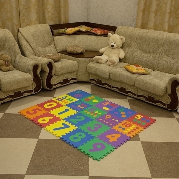 Игровой коврик-пазл Funkids 12" Цифры-2 KB-016, 10 плит фото 4