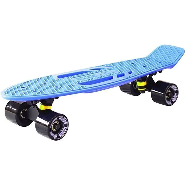 Скейтборд RT Y-Scoo Skateboard Fishbone 22" с ручкой и сумкой арт. 405, 56,6х15 фото 4