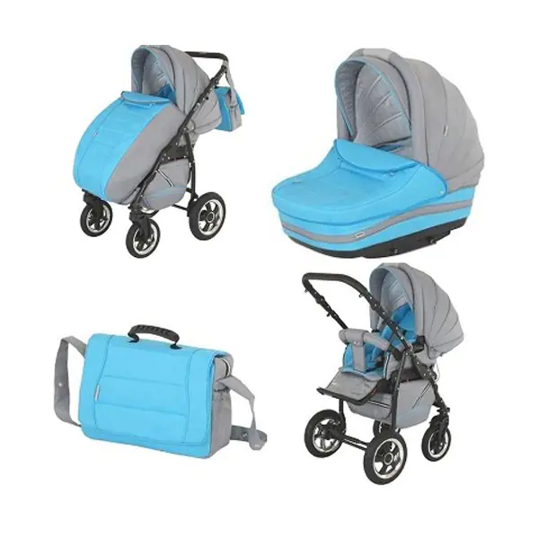 Детская коляска Adamex Mars 3 в 1 фото 3