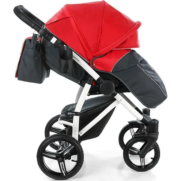 Детская коляска Esspero Newborn Lux 2016 2 в 1, шасси White фото 8