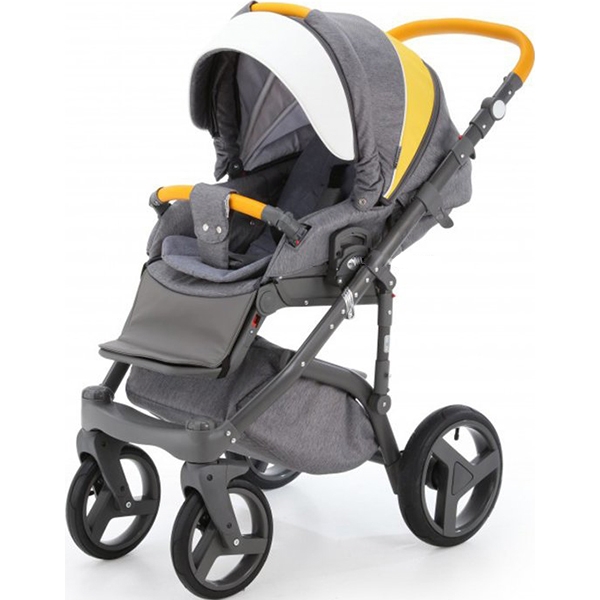 Детская коляска BeBe-Mobile Ravenna Sport 3 в 1, ткань+эко-кожа фото 1