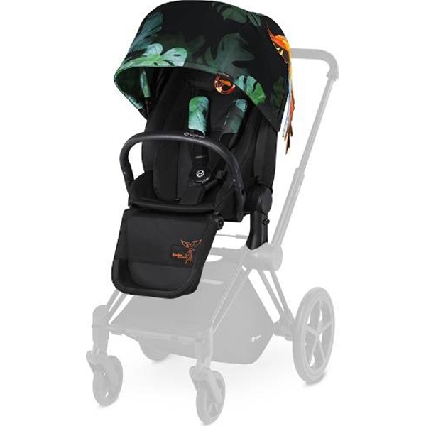 Детская коляска Cybex Priam Lux FC Birds of Paradise 3 в 1 фото 3