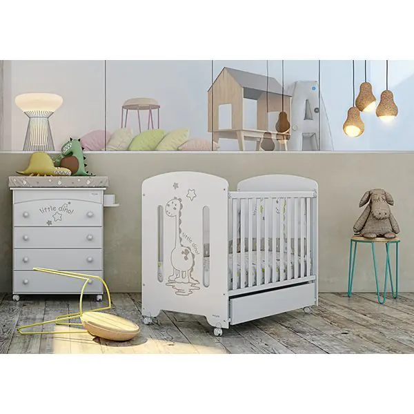 Сменный комплект белья Micuna Dinus Gris Микуна Динус Грис TX-821 в кроватку 120 х 60 см, 3 предмета фото 2