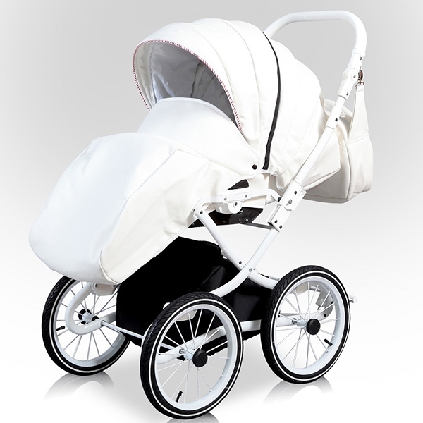 Детская коляска Street Racer Campania Eco 2 в 1, эко-кожа фото 12
