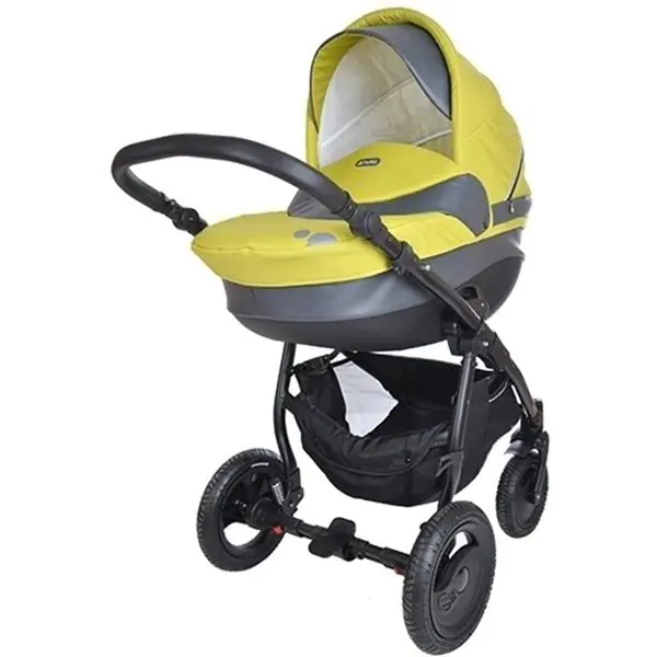 Детская коляска Tutis Galant 3 в 1, ткань+эко-кожа фото 2