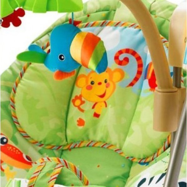 Колыбель Fisher Price FP M6710 Люлька- Тропический Лес — как выглядит в жизни