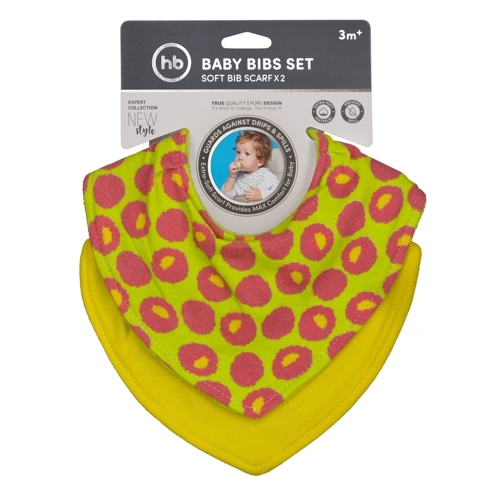 Набор нагрудников Happy Baby Baby Bibs Set (16010) - Фото
