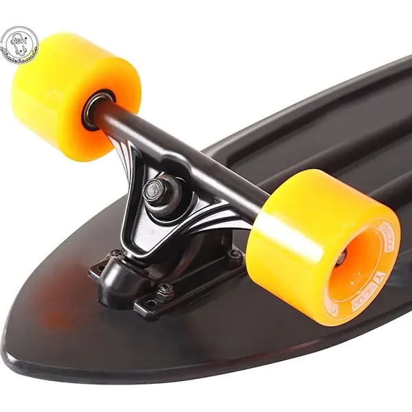 Скейтборд RT Y-Scoo Longboard Shark 31" с ручкой и сумкой арт. 409, 79х22 фото 3
