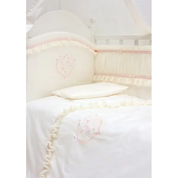 Комплект белья Makkaroni Kids Нежность, 6 предметов размер 120х60 фото 5