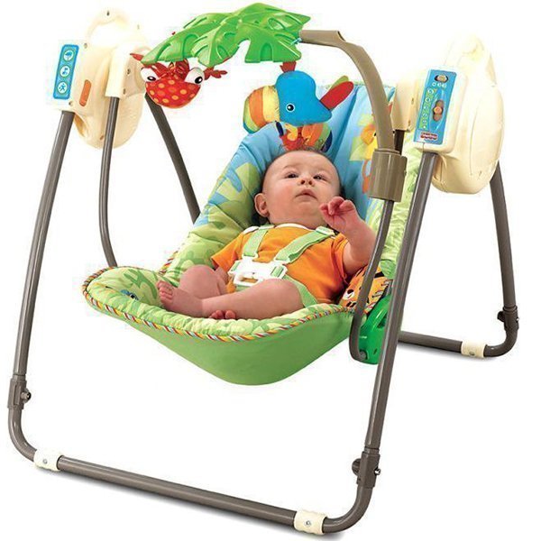 Колыбель Fisher Price FP M6710 Люлька- Тропический Лес — как выглядит в жизни