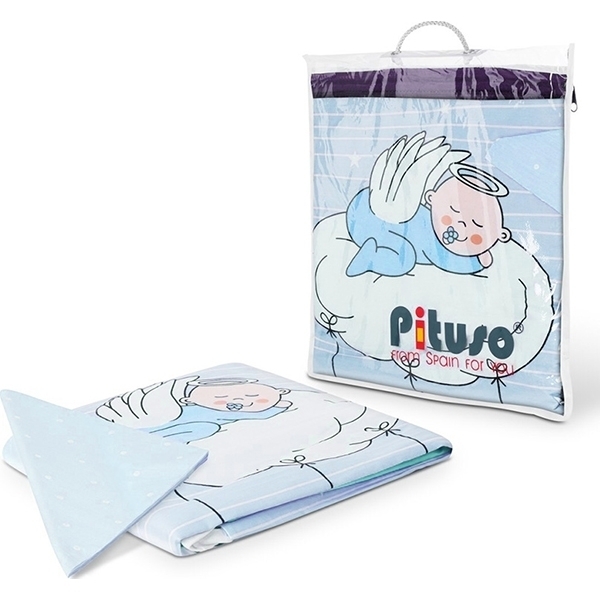 Комплект постельного белья в кроватку Pituso My Angel, 3 предмета - Фото