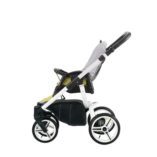Детская коляска Bebetto Luca S-line 2 в 1, шасси White фото 4