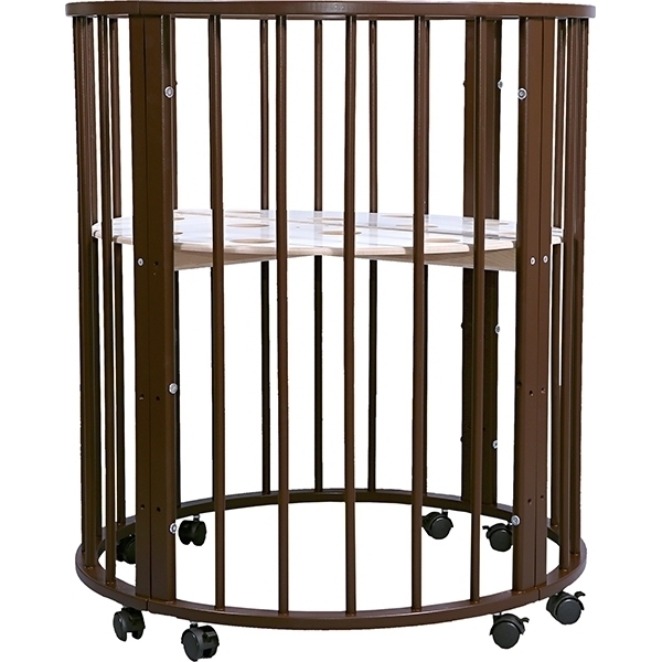 Овальная детская кроватка Nastella Baby Molly 7 в 1 без маятника фото 28