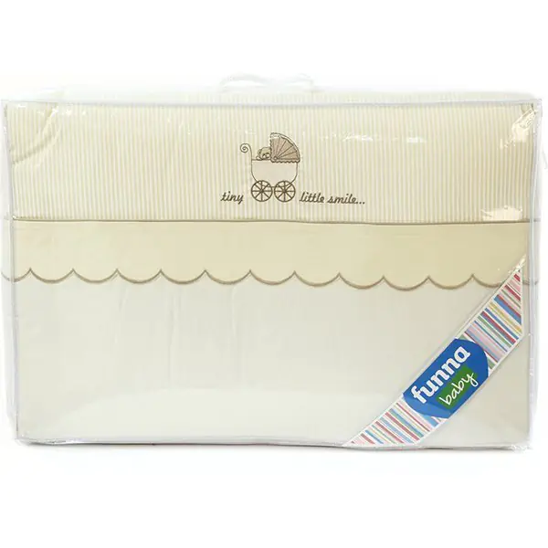 Бортик Funnababy Smile Фаннабэби Смайл короткий для детской кровати 120 х 60 см фото 3