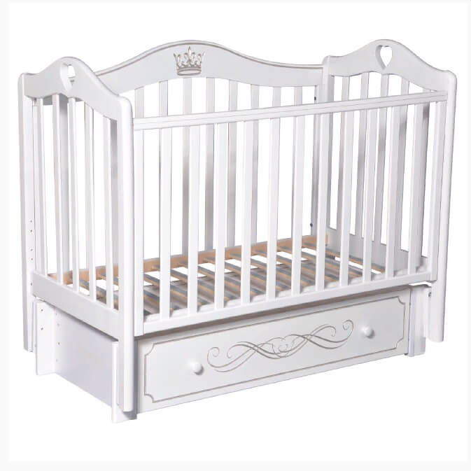 Детская кровать Антел Karolina 55, универсальный маятник/ящик - Фото