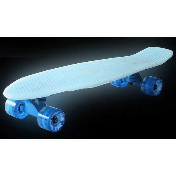 Скейтборд RT Y-Scoo Big Fishskateboard Glow 27" с сумкой арт. 402E, 68,6х19 фото 4