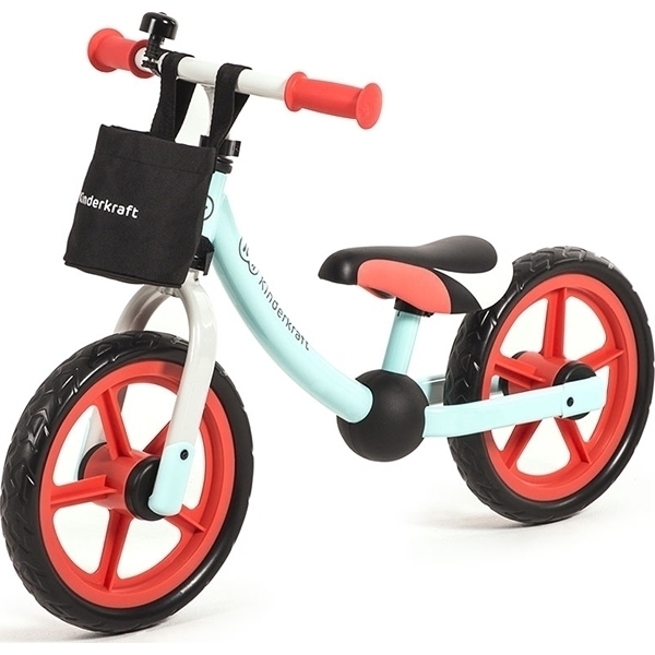 Беговел Kinderkraft Balance bike 2Way Next с аксессуарами - Фото