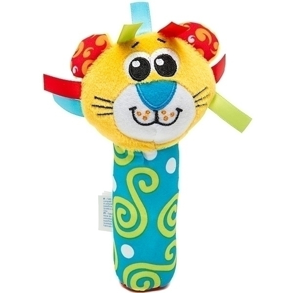 Погремушка Playgro Лев-пищалка 0183442 — как выглядит в жизни