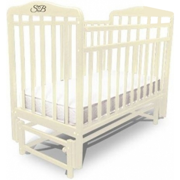 Детская кроватка Sweet Baby Flavio, продольный маятник — как выглядит в жизни