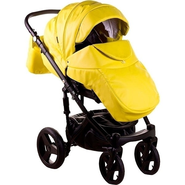 Детская коляска BeBe-Mobile Biagio S 3 в 1, эко-кожа фото 1