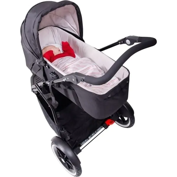 Блок для новорожденных Phil and Teds Snug Carrycot для колясок Classic / Dot / Navigator / Sport — как выглядит в жизни