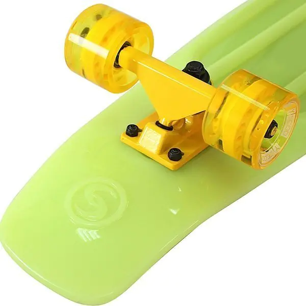 Скейтборд RT Y-Scoo Big Fishskateboard Glow 27" с сумкой арт. 402E, 68,6х19 фото 18