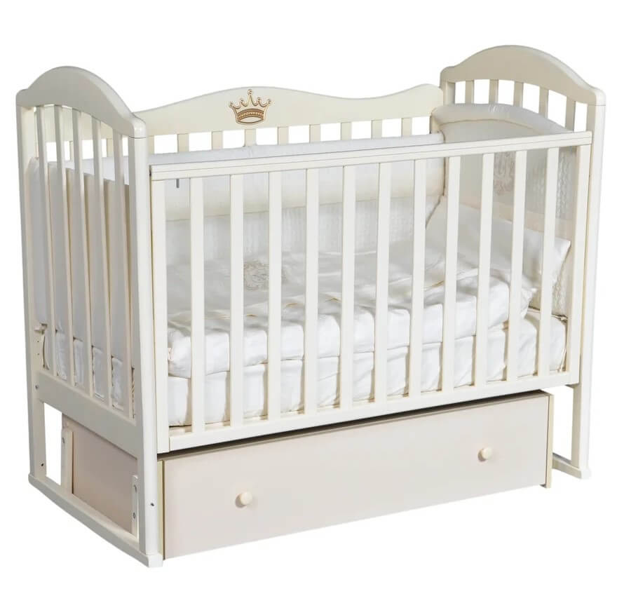 Детская кроватка Антел Anita 9, универсальный маятник - Фото