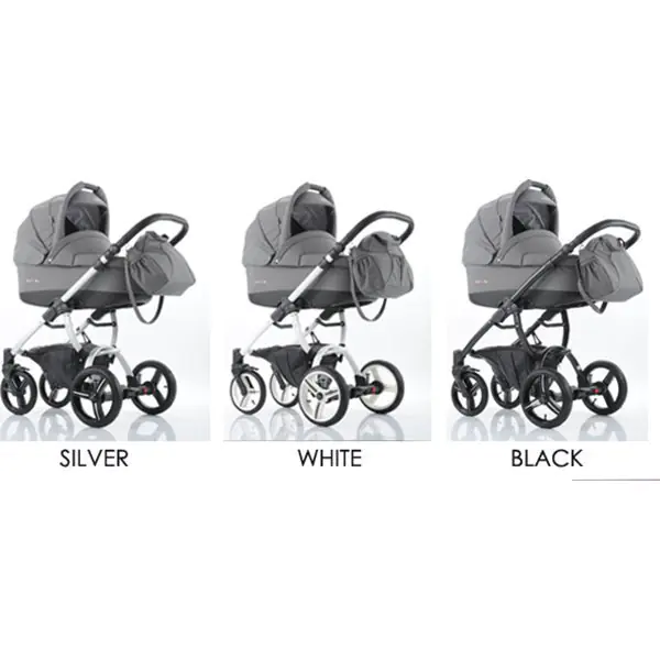 Детская коляска Bebetto Luca 2 в 1 цвет рамы Black фото 11