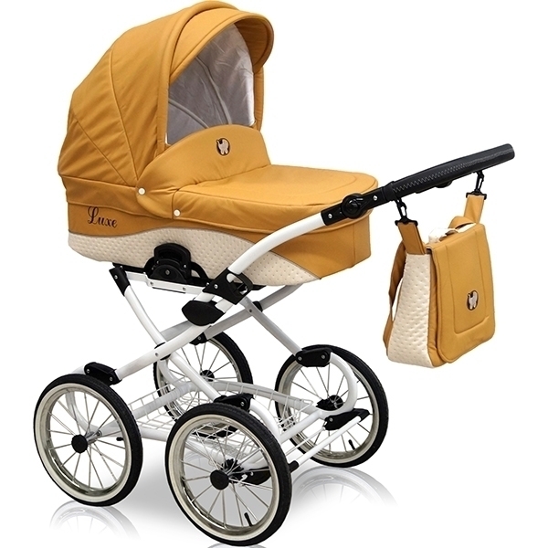 Детская коляска Nastella Luxe Prestige Eco 3 в 1, эко-кожа фото 6