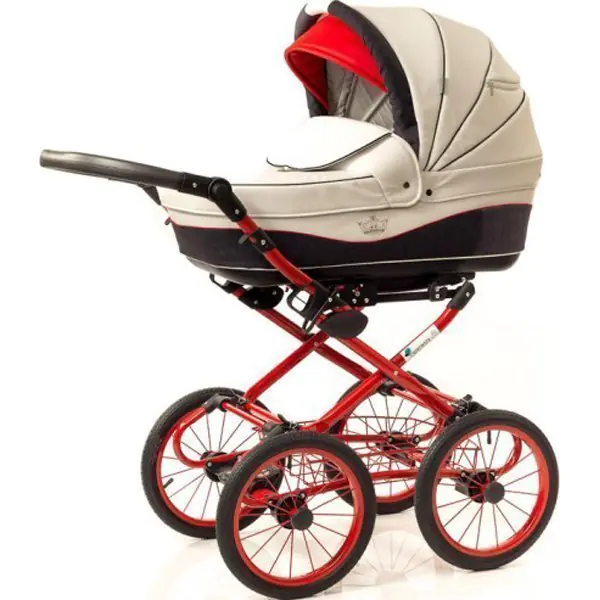Детская коляска Esperanza Classic Crown 3 в 1 (100%  Эко-кожа) фото 1