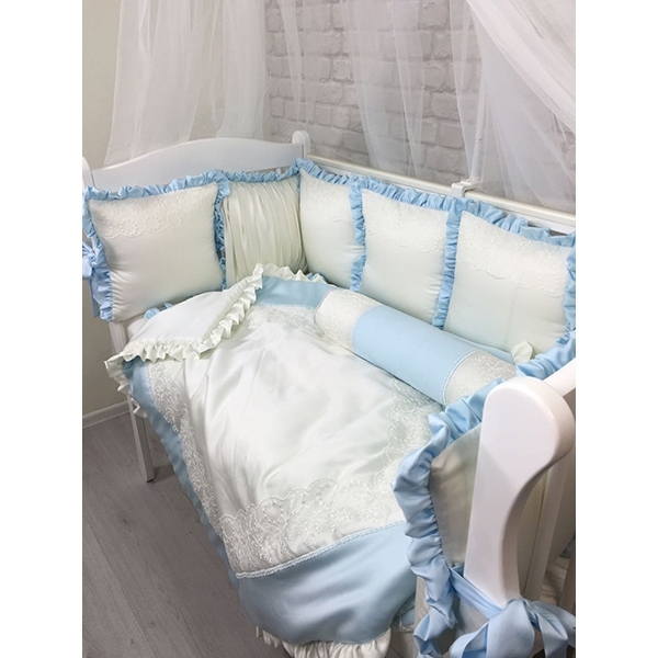 Комплект постели для прямоугольной кроватки Marele Эльбрус 460259-пр, 19 предметов фото 2